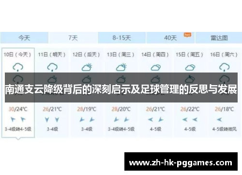 南通支云降级背后的深刻启示及足球管理的反思与发展